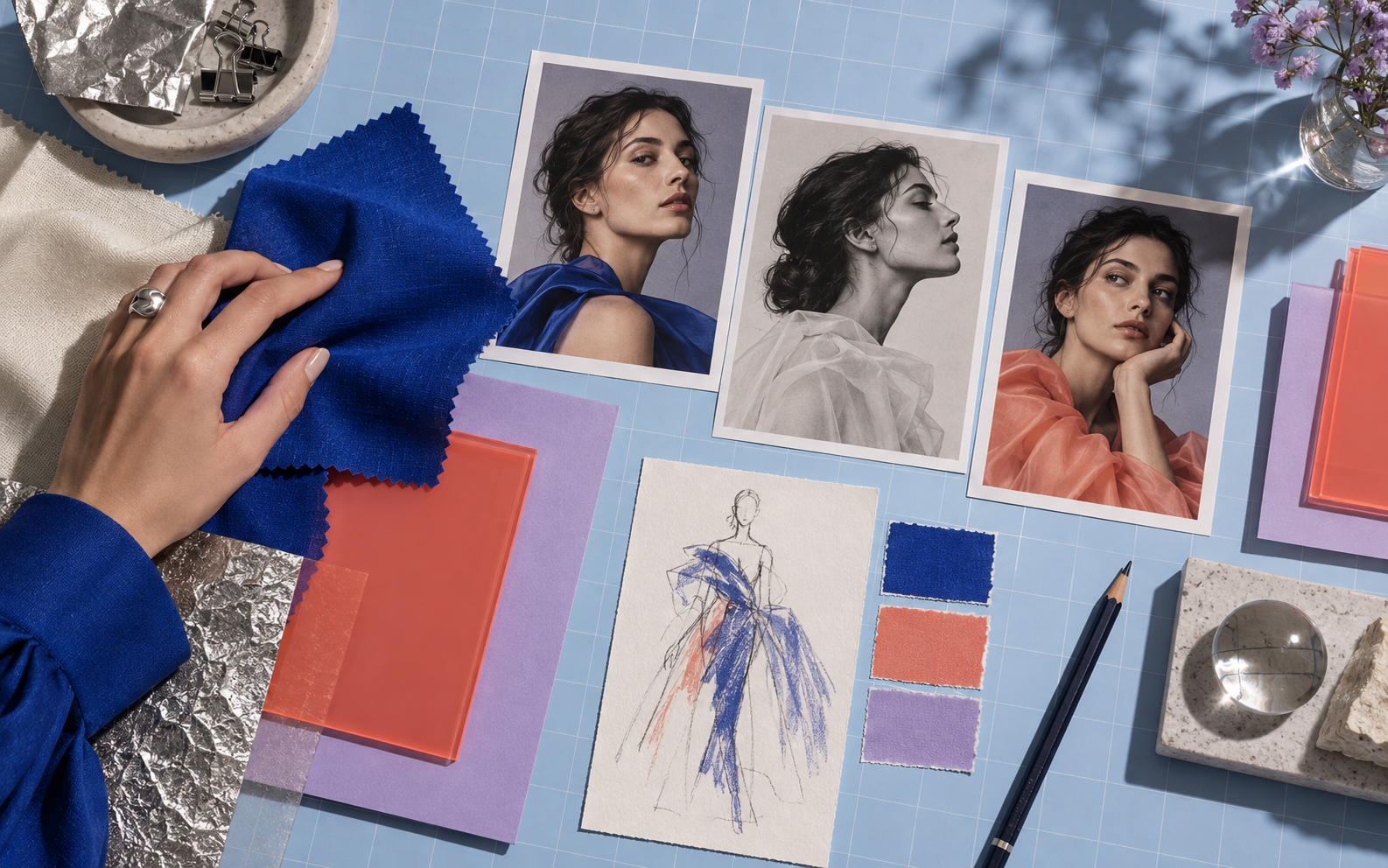 AI image generator creative draft example