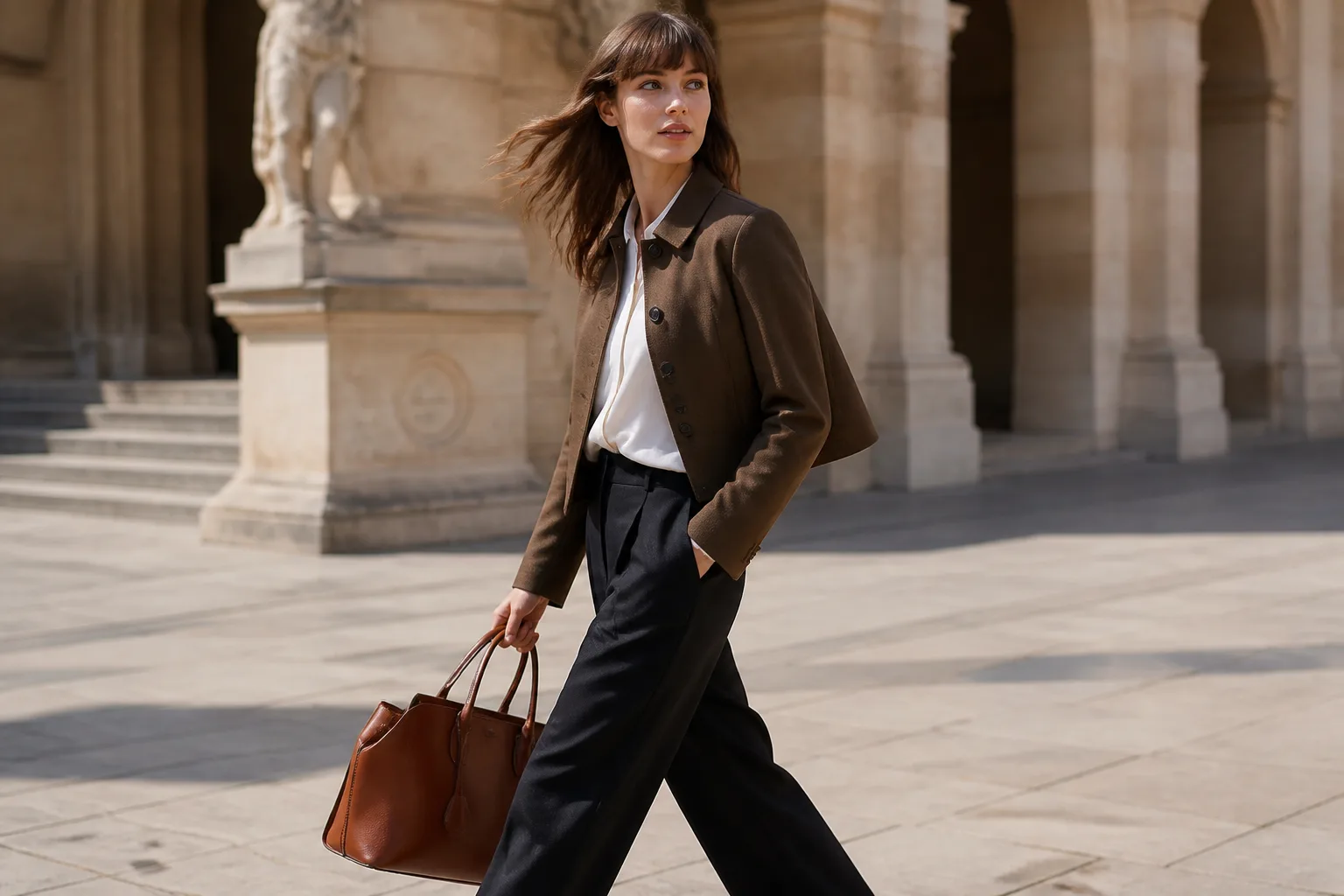 Finished fashion look ready to save or share