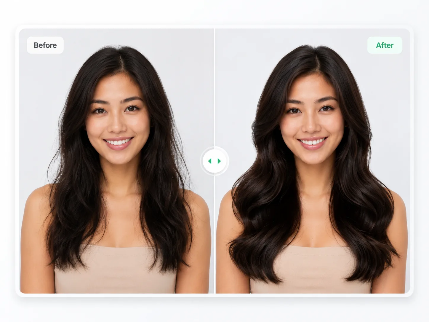 AI ヘアスタイルチェンジャー