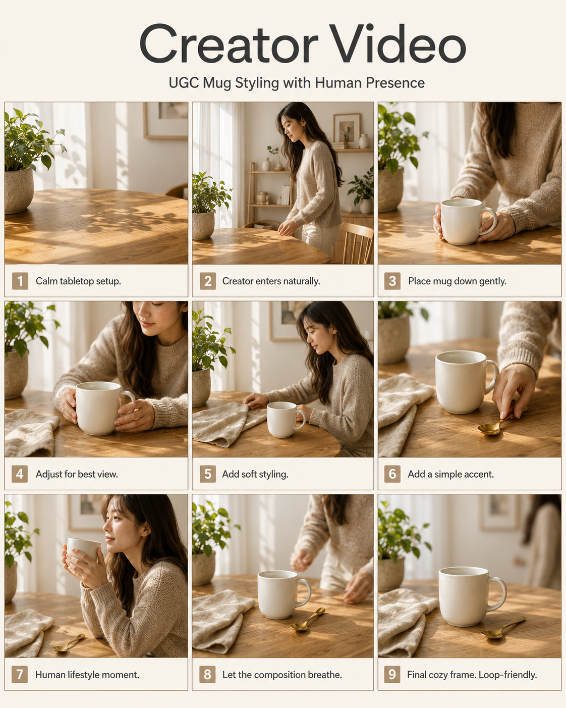 UGC 라이프스타일 세팅